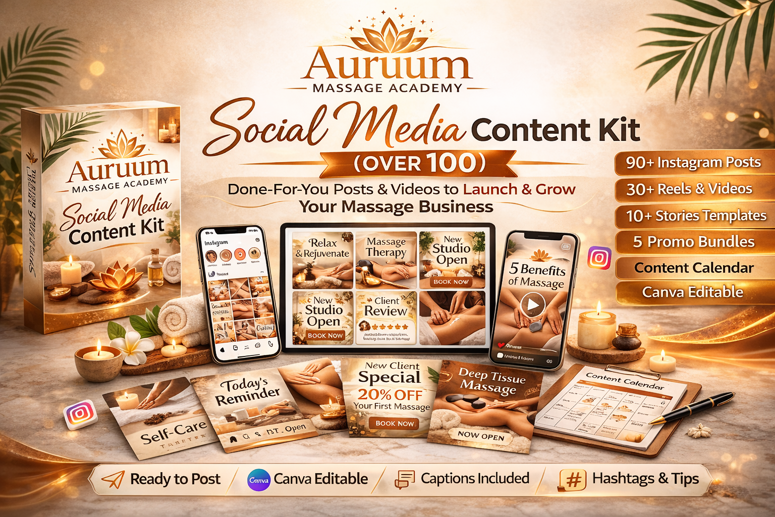 Social Media Contet Kit (Over 100)